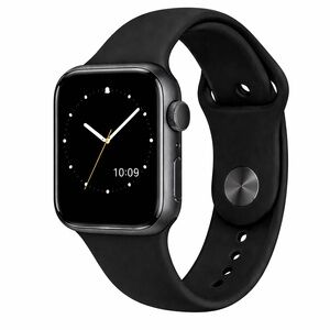 Apple Watch Series 3 42mm Space Gray Aluminum Black Band NO CHARGER